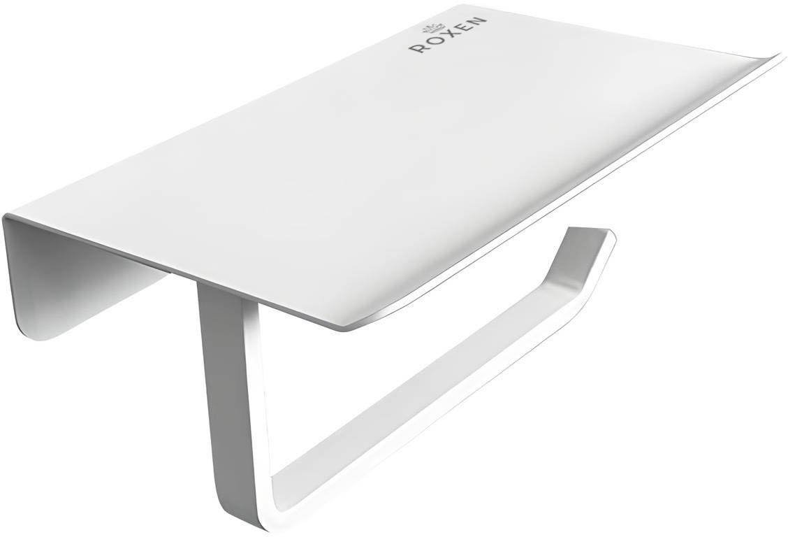 Держатель туалетной бумаги Roxen RX-1001W белый Держатель туалетной бумаги Roxen RX-1001W белый