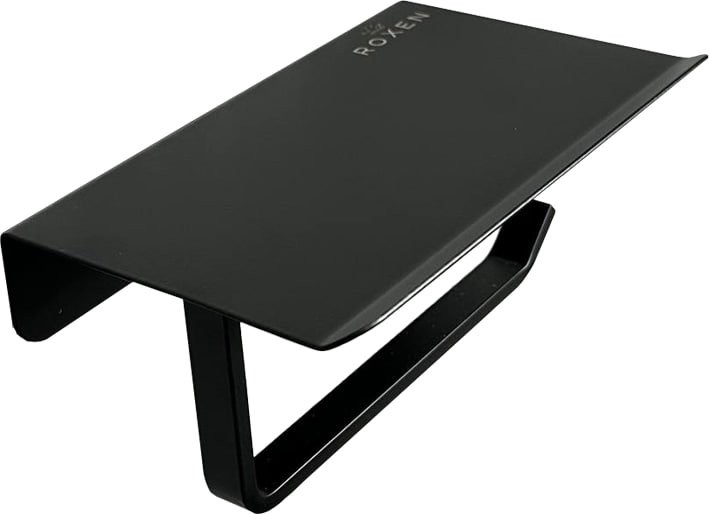 Держатель туалетной бумаги Roxen RX-1001B черный Держатель туалетной бумаги Roxen RX-1001B черный