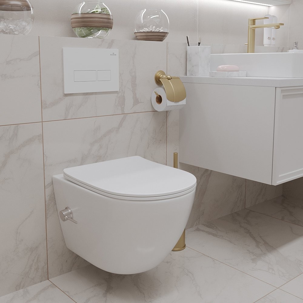 Унитаз подвесной с функцией биде Roxen Antares Bidet 530185-01X Унитаз подвесной с функцией биде Roxen Antares Bidet 530185-01X