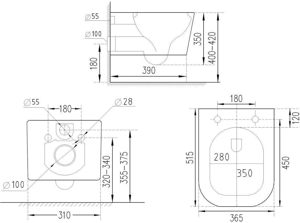 Комплект 6 в 1 Roxen StounFix Dual Fresh 966532 с аромадозатором Комплект 6 в 1 Roxen StounFix Dual Fresh 966532 с аромадозатором
