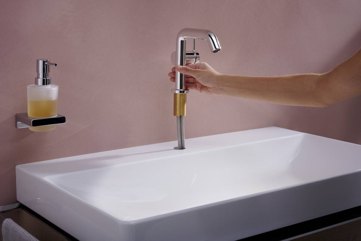 Смеситель для умывальника Hansgrohe Tecturis S 73320000 хром Смеситель для умывальника Hansgrohe Tecturis S 73320000 хром
