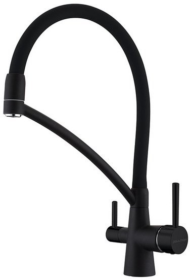 Смеситель для кухни PAULMARK Siegen Si213111-401TB(AN) с подключением для фильтра антрацит Смеситель для кухни PAULMARK Siegen Si213111-401TB(AN) с подключением для фильтра антрацит