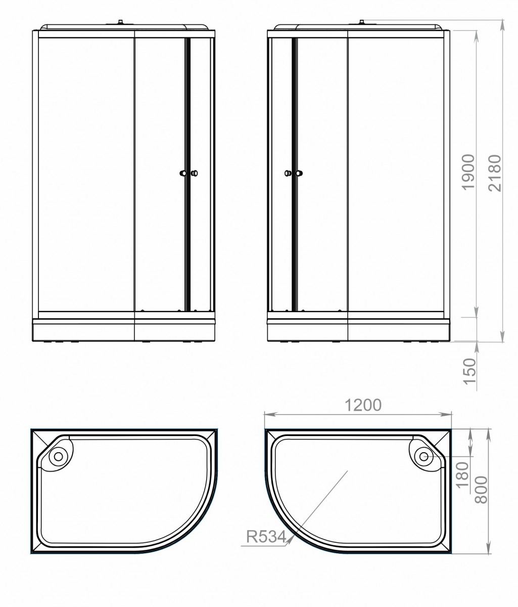 Душевая кабина Domani-Spa Delight Slim 128 120x80 сатин матированное стекло / белые стенки с крышей (правая) Душевая кабина Domani-Spa Delight Slim 128 120x80 сатин матированное стекло / белые стенки с крышей (правая)