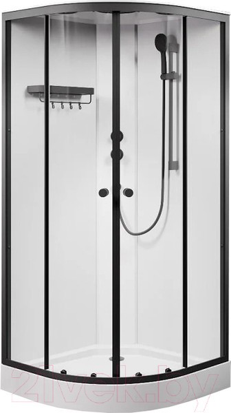 Душевая кабина AM.PM X-Joy 90x90 / W94C-401-090BT (черный матовый/прозрачное стекло) Душевая кабина AM.PM X-Joy 90x90 / W94C-401-090BT (черный матовый/прозрачное стекло)