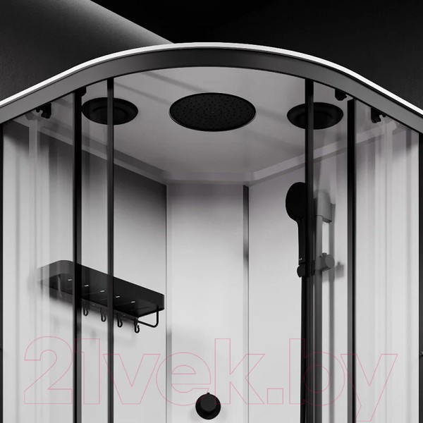 Душевая кабина AM.PM X-Joy 90x90 / W94C-401-090BT (черный матовый/прозрачное стекло) Душевая кабина AM.PM X-Joy 90x90 / W94C-401-090BT (черный матовый/прозрачное стекло)