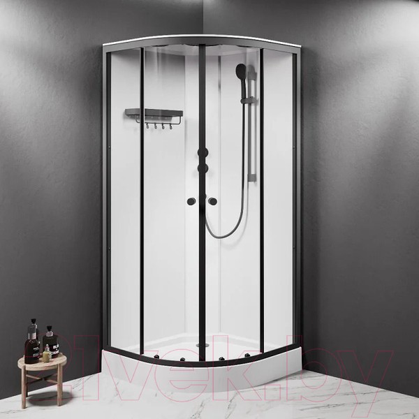 Душевая кабина AM.PM X-Joy 90x90 / W94C-401-090BT (черный матовый/прозрачное стекло) Душевая кабина AM.PM X-Joy 90x90 / W94C-401-090BT (черный матовый/прозрачное стекло)