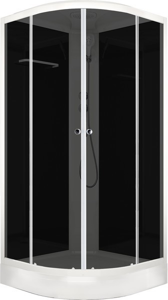 Душевая кабина Domani-Spa Delight Slim 88 80x80 / DS01DS88LBT00 Душевая кабина Domani-Spa Delight Slim 88 80x80 / DS01DS88LBT00
