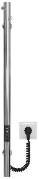 Полотенцесушитель электрический Luxon PROM1 100/3 хром Полотенцесушитель электрический Luxon PROM1 100/3 хром