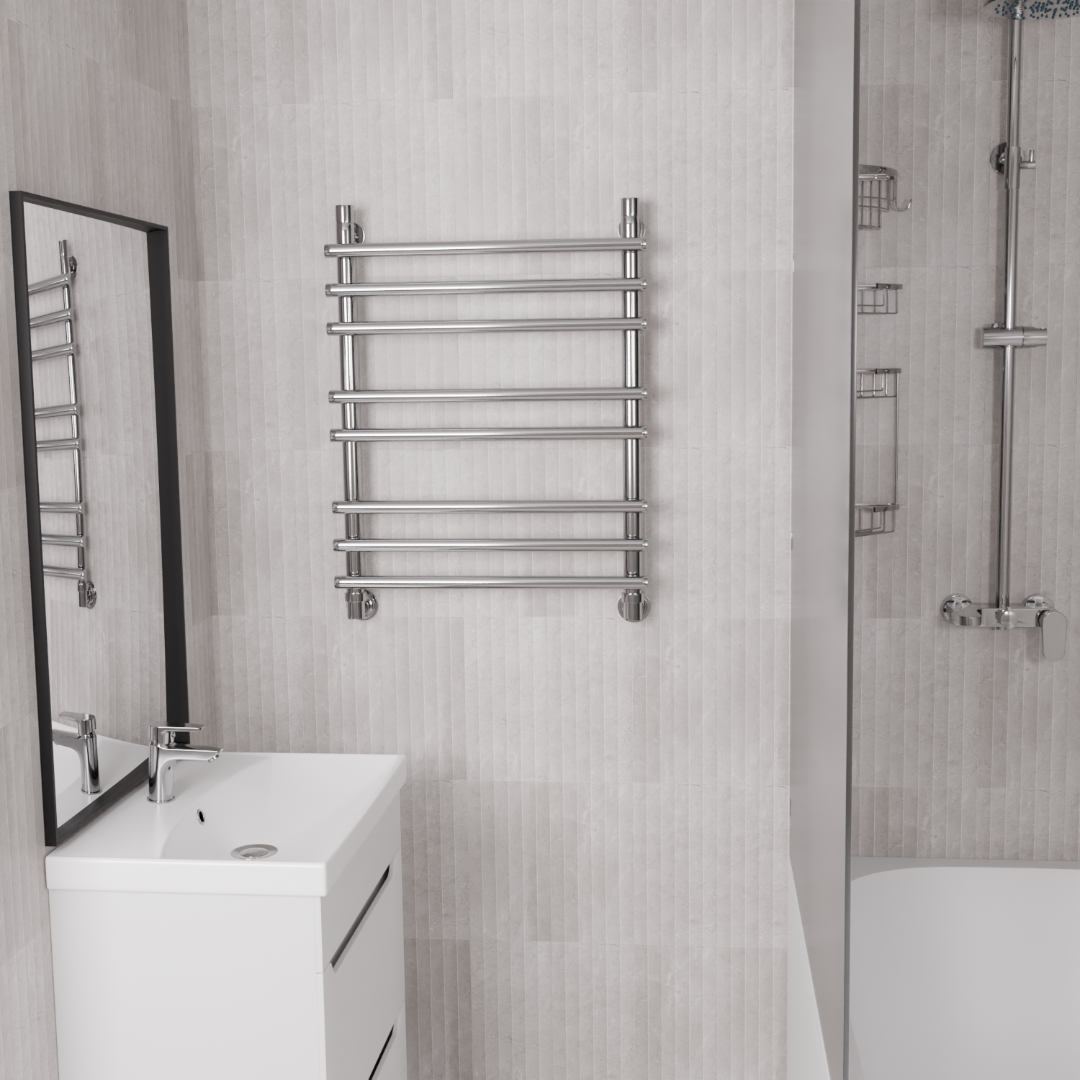 Полотенцесушитель Luxon J ULTRA 60/50 хром Полотенцесушитель Luxon J ULTRA 60/50 хром