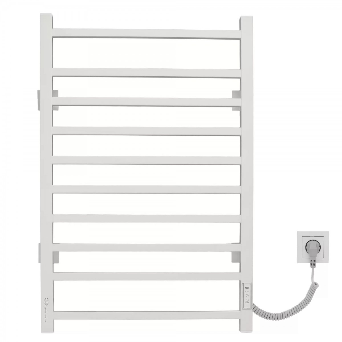 Полотенцесушитель электрический Э2.Л.50x80.P10. Pro-gress (Таймер) МУАР W Полотенцесушитель электрический Э2.Л.50x80.P10. Pro-gress (Таймер) МУАР W