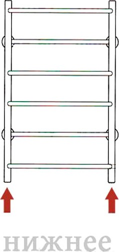 Полотенцесушитель водяной Stinox Palermo 50x80 / pal80r9003 (белый матовый) Полотенцесушитель водяной Stinox Palermo 50x80 / pal80r9003 (белый матовый)