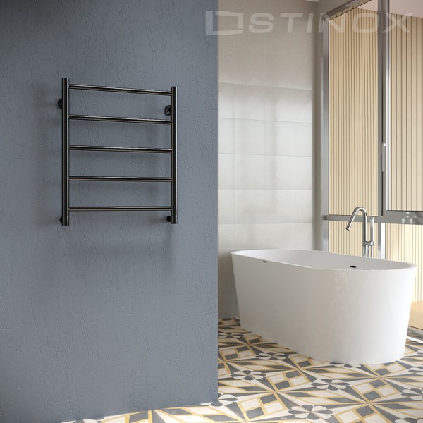 Полотенцесушитель водяной Stinox Toscana 50x60 бп / tos60br9005-1 (черный) Полотенцесушитель водяной Stinox Toscana 50x60 бп / tos60br9005-1 (черный)