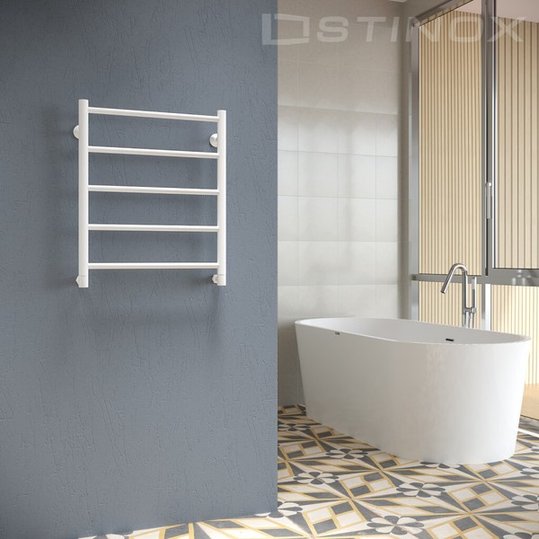Полотенцесушитель водяной Stinox Toscana 50x60 / tos60r9003 (белый матовый) Полотенцесушитель водяной Stinox Toscana 50x60 / tos60r9003 (белый матовый)