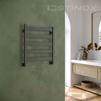 Полотенцесушитель водяной Stinox San Remo 50x60 / san60 Ral 9005 (черный матовый) Полотенцесушитель водяной Stinox San Remo 50x60 / san60 Ral 9005 (черный матовый)