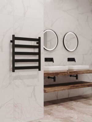 Полотенцесушитель водяной Stinox San Remo 50x60 / san60 Ral 9005 (черный матовый) Полотенцесушитель водяной Stinox San Remo 50x60 / san60 Ral 9005 (черный матовый)