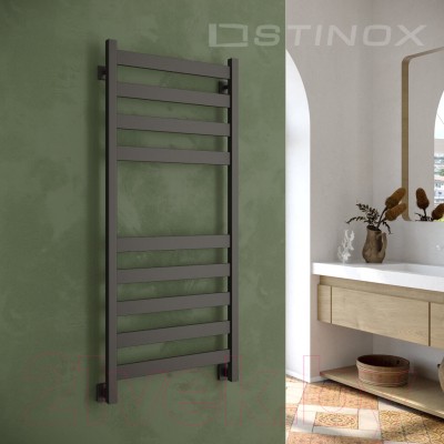 Полотенцесушитель водяной Stinox San Remo 50x120 / san120 Ral 9005 (черный матовый) Полотенцесушитель водяной Stinox San Remo 50x120 / san120 Ral 9005 (черный матовый)
