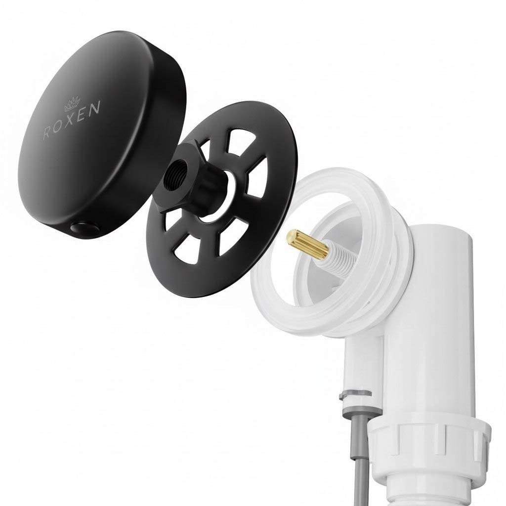 Сифон для ванны Roxen R70A-B полуавтомат Сифон для ванны Roxen R70A-B полуавтомат