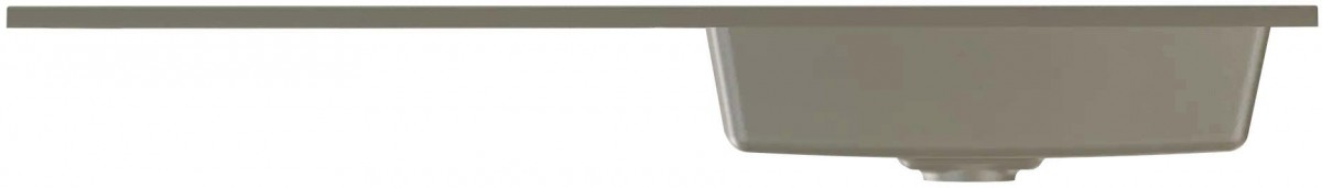 Умывальник Roxen Faber 110L 110x48 правый, серый Умывальник Roxen Faber 110L 110x48 правый, серый