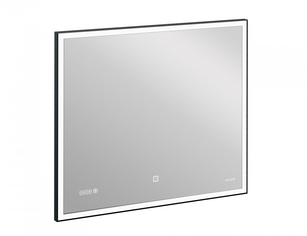 Зеркало Cersanit Led 011 Design 100x80 (с подсветкой и часами) Зеркало Cersanit Led 011 Design 100x80 (с подсветкой и часами)