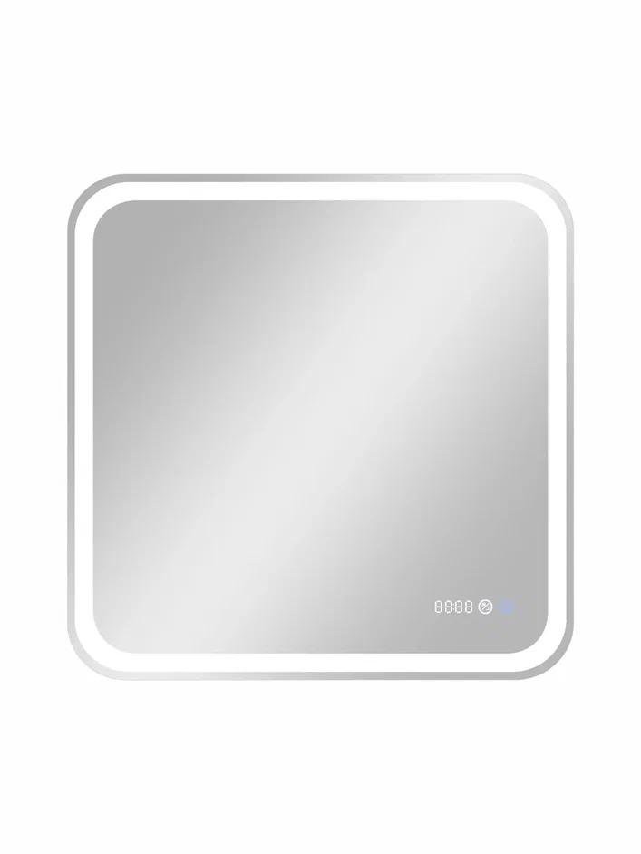 Зеркало Континент Russo LED 70x70 с подогревом и часами Зеркало Континент Russo LED 70x70 с подогревом и часами
