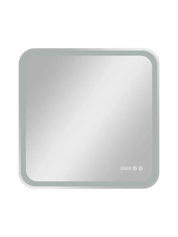 Зеркало Континент Russo LED 70x70 с подогревом и часами Зеркало Континент Russo LED 70x70 с подогревом и часами