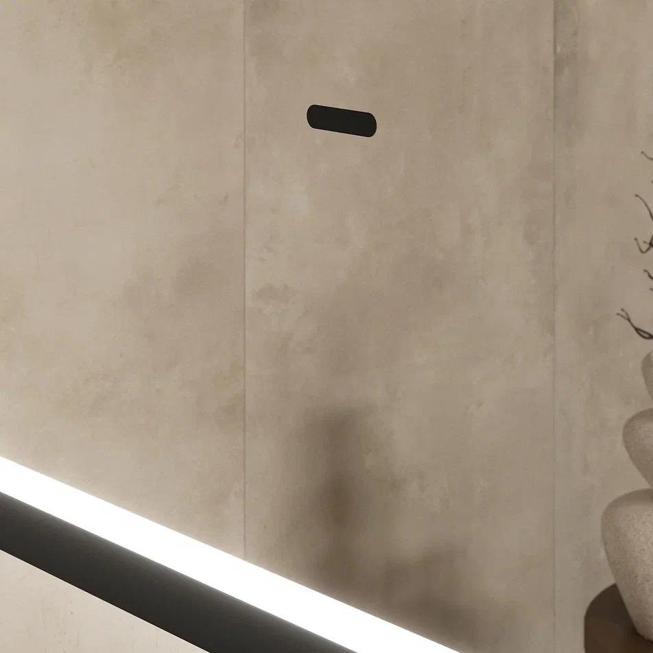 Зеркало Equil Forest LED 90x80 с подсветкой, черный Зеркало Equil Forest LED 90x80 с подсветкой, черный