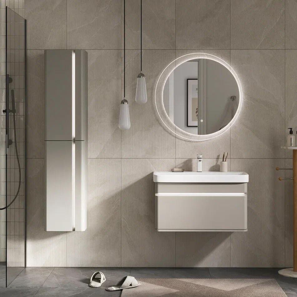 Зеркало Equil Elegante D80 80x80 с подсветкой, амарок Зеркало Equil Elegante D80 80x80 с подсветкой, амарок