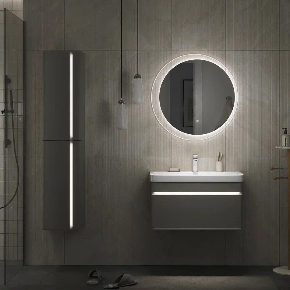 Зеркало Equil Elegante D80 80x80 с подсветкой, амарок Зеркало Equil Elegante D80 80x80 с подсветкой, амарок