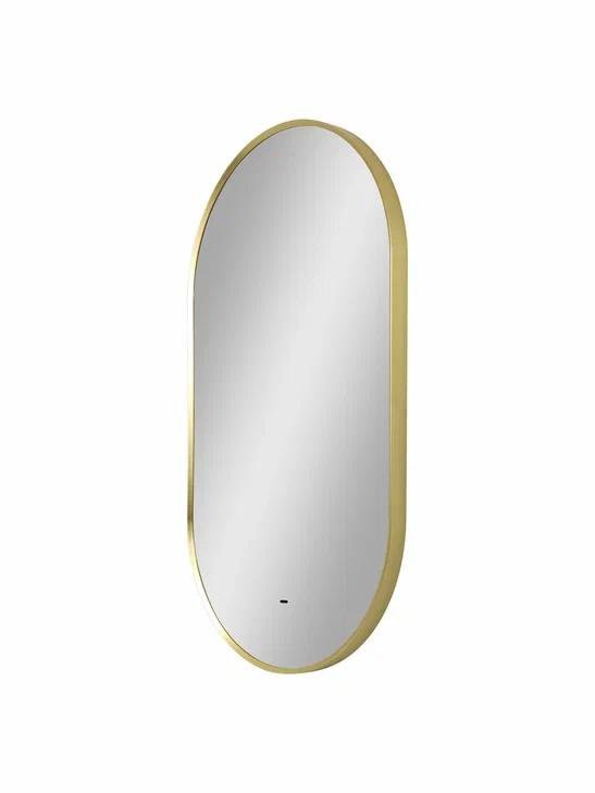 Зеркало Континент Miaro Gold LED 45x80 золото Зеркало Континент Miaro Gold LED 45x80 золото