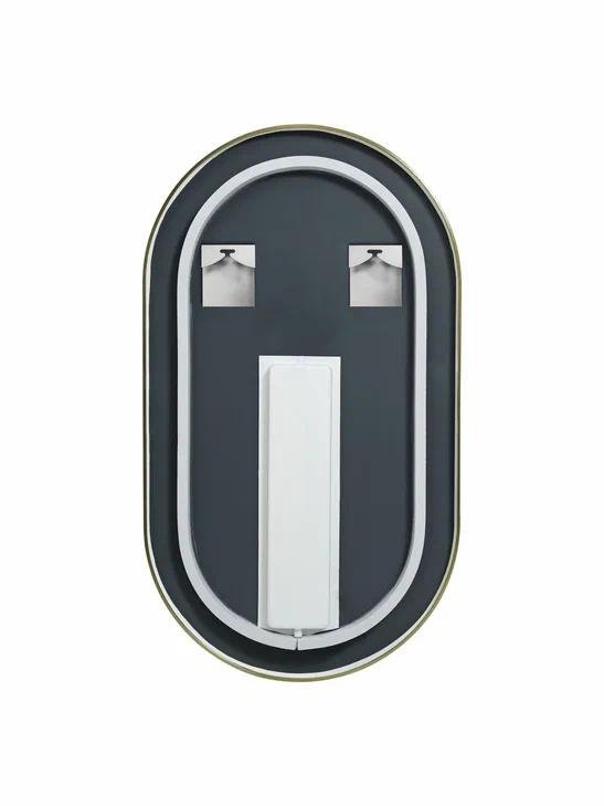 Зеркало Континент Miaro Gold LED 45x80 золото Зеркало Континент Miaro Gold LED 45x80 золото