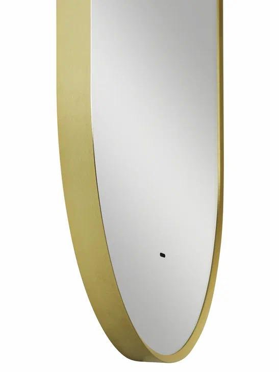 Зеркало Континент Miaro Gold LED 45x80 золото Зеркало Континент Miaro Gold LED 45x80 золото