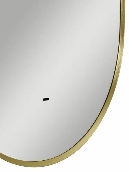 Зеркало Континент Miaro Gold LED 45x80 золото Зеркало Континент Miaro Gold LED 45x80 золото