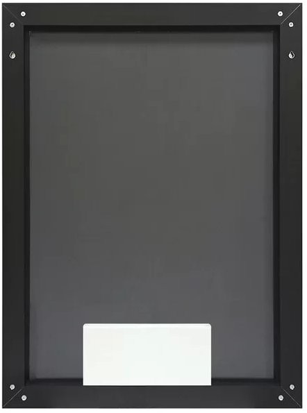 Зеркало Континент Frame Black LED 70x100 с бесконтактным сенсором, черный Зеркало Континент Frame Black LED 70x100 с бесконтактным сенсором, черный