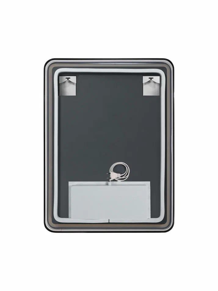 Зеркало Континент Aliro Black LED 60x80 черное Зеркало Континент Aliro Black LED 60x80 черное