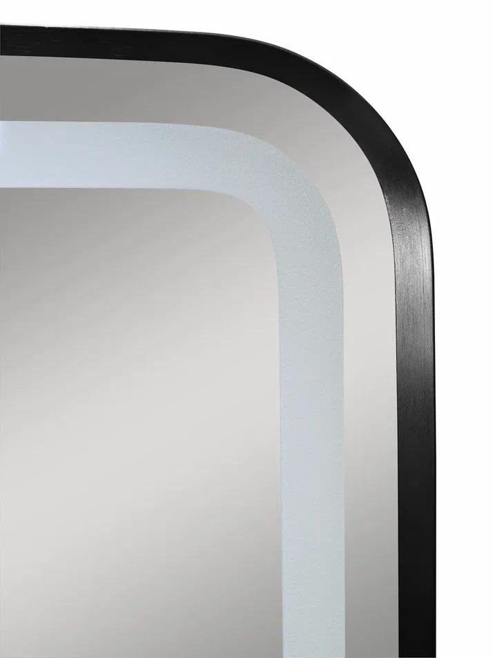 Зеркало Континент Aliro Black LED 60x80 черное Зеркало Континент Aliro Black LED 60x80 черное