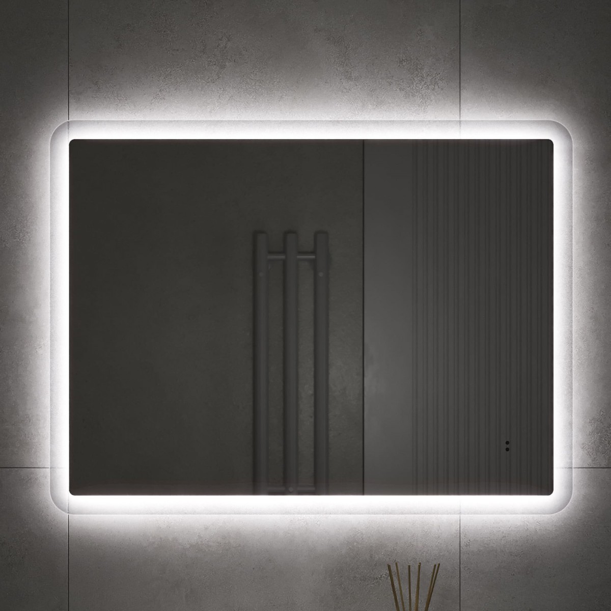 Зеркало VIGO Wing Classic 800 с LED подсветкой Зеркало VIGO Wing Classic 800 с LED подсветкой