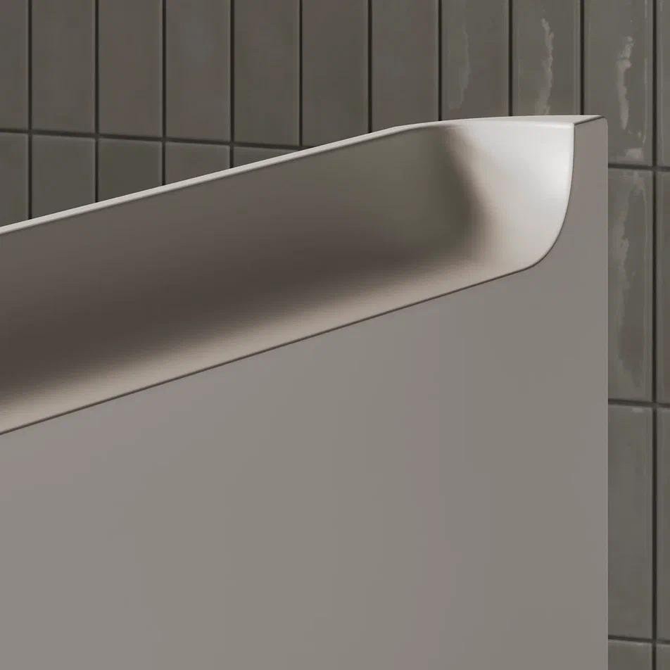 Тумба подвесная EQUIL Elegante 80.1Y, амарок / белый Тумба подвесная EQUIL Elegante 80.1Y, амарок / белый