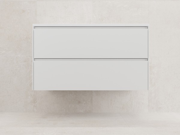 Тумба с умывальником Symbolite Лима 100 Line Plus 2 ящика + Line 100x48 (подвесная, белый матовый/жасмин) Тумба с умывальником Symbolite Лима 100 Line Plus 2 ящика + Line 100x48 (подвесная, белый матовый/жасмин)