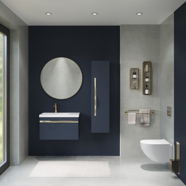 Тумба с умывальником Lauter Eva 69 (гранатовый п/мат/матовая золотая сталь/искусственный мрамор) Тумба с умывальником Lauter Eva 69 (гранатовый п/мат/матовая золотая сталь/искусственный мрамор)