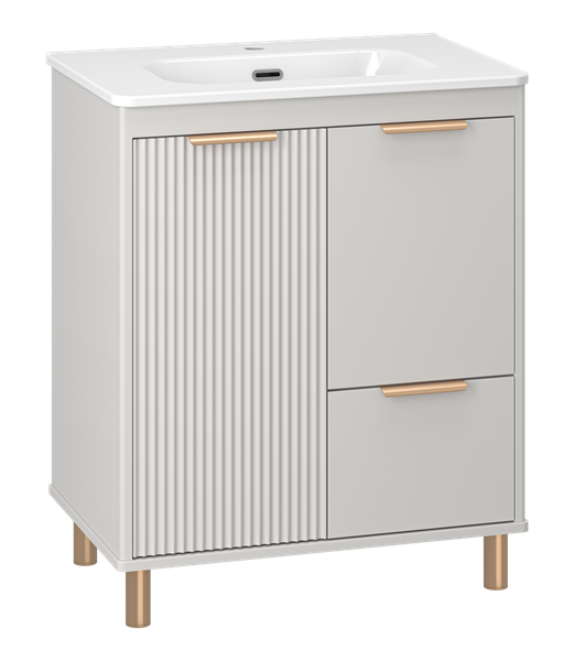 Тумба с умывальником Brevita Risacca Crema 70 / RIS-06070-0342Я+B-OND070-01 (серый кашемир) Тумба с умывальником Brevita Risacca Crema 70 / RIS-06070-0342Я+B-OND070-01 (серый кашемир)