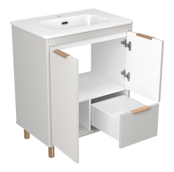 Тумба с умывальником Brevita Risacca Crema 70 / RIS-06070-0342Я+B-OND070-01 (серый кашемир) Тумба с умывальником Brevita Risacca Crema 70 / RIS-06070-0342Я+B-OND070-01 (серый кашемир)