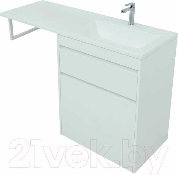 Тумба с умывальником Aquanet Токио 130 R / 239303 Тумба с умывальником Aquanet Токио 130 R / 239303