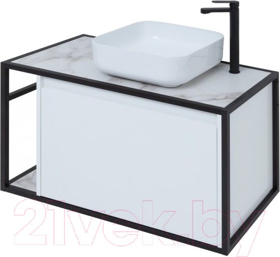 Тумба под умывальник Aquanet Nova Lite Loft 90 R / 261651 (белый глянец) Тумба под умывальник Aquanet Nova Lite Loft 90 R / 261651 (белый глянец)