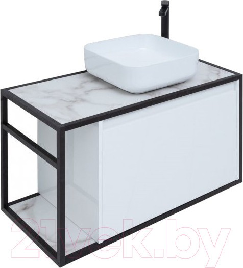 Тумба под умывальник Aquanet Nova Lite Loft 90 R / 261651 (белый глянец) Тумба под умывальник Aquanet Nova Lite Loft 90 R / 261651 (белый глянец)