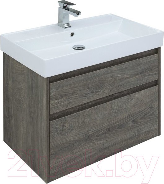Тумба под умывальник Aquanet Nova Lite 75 / 242273 (с 2 ящиками) Тумба под умывальник Aquanet Nova Lite 75 / 242273 (с 2 ящиками)