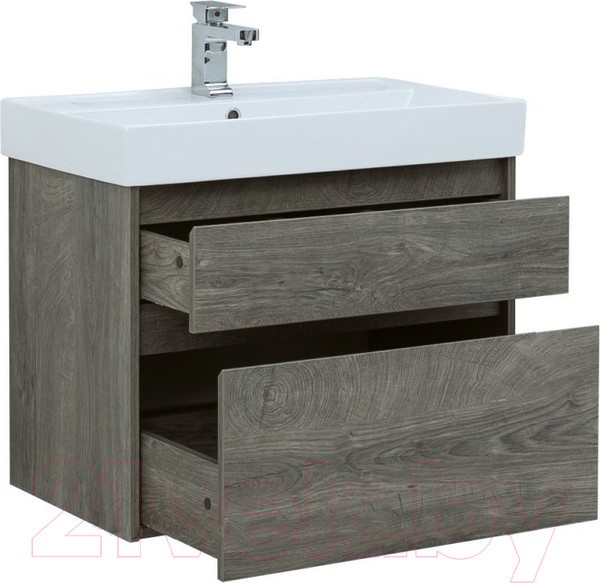 Тумба под умывальник Aquanet Nova Lite 75 / 242273 (с 2 ящиками) Тумба под умывальник Aquanet Nova Lite 75 / 242273 (с 2 ящиками)