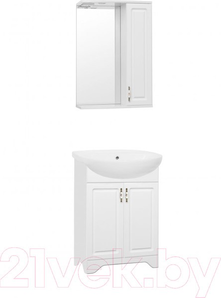 Тумба под умывальник Style Line Олеандр-2 50 (для классической раковины) Тумба под умывальник Style Line Олеандр-2 50 (для классической раковины)