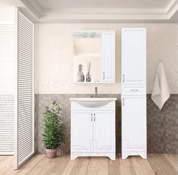 Тумба под умывальник Style Line Олеандр-2 50 (для классической раковины) Тумба под умывальник Style Line Олеандр-2 50 (для классической раковины)