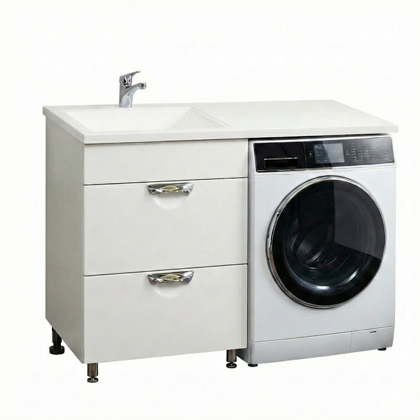 Тумба под умывальник Vako Ника Cosmos 120 L / 17527 (2 ящика) Тумба под умывальник Vako Ника Cosmos 120 L / 17527 (2 ящика)