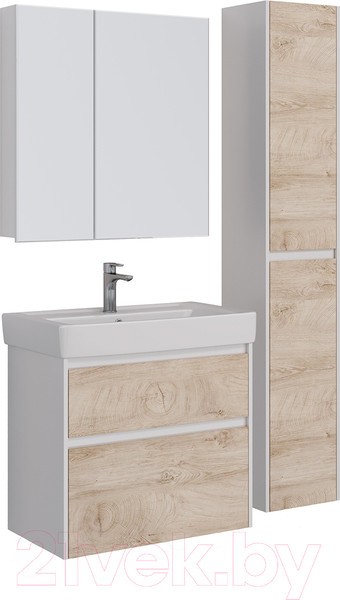Тумба под умывальник LEMARK Combi 80 / LM03C80T (дуб кантри) Тумба под умывальник LEMARK Combi 80 / LM03C80T (дуб кантри)